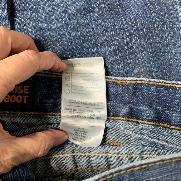 Ariat‎ Work FR M4 Low Rise boot cut jean. Size 38/30 - Picture 13 of 15